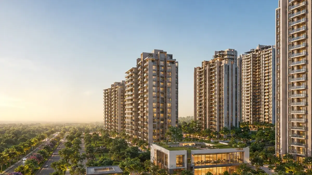 Purva Sanna Amanikere aerial view of the development